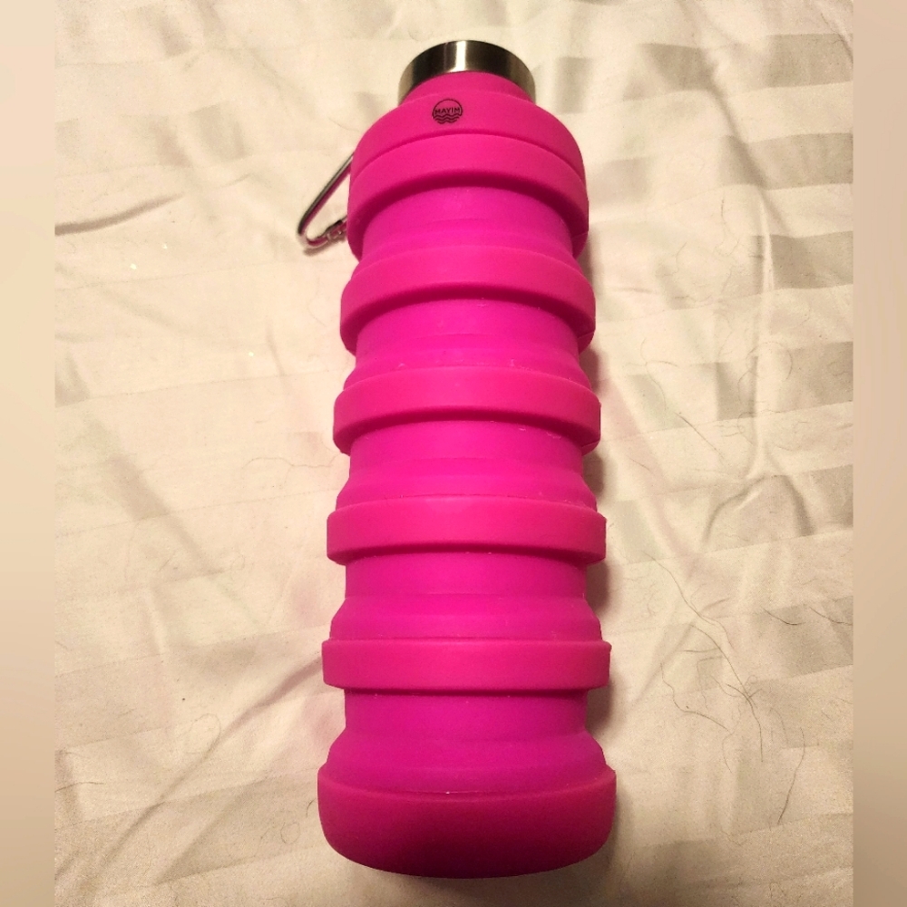 Mayim - Collapsible Pink Water Bottle From Free People Movement